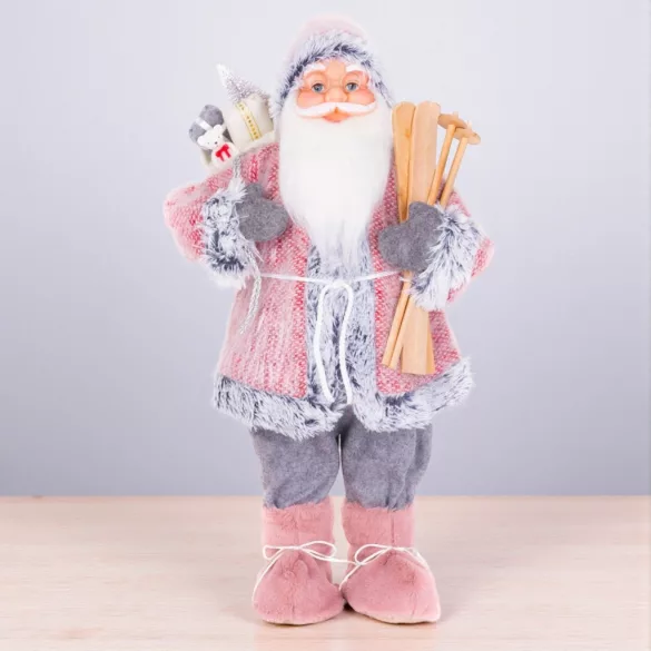 MagicHome karácsonyi dekoráció, Mikulás, 60 cm