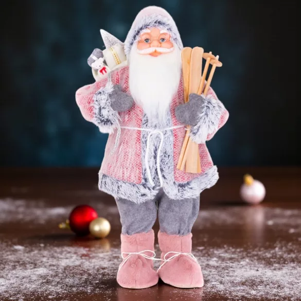 MagicHome karácsonyi dekoráció, Mikulás, 60 cm