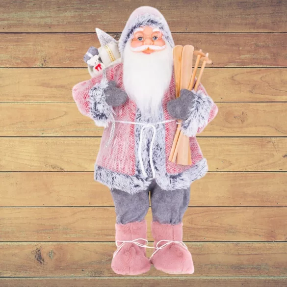 MagicHome karácsonyi dekoráció, Mikulás, 60 cm