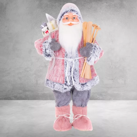 MagicHome karácsonyi dekoráció, Mikulás, 60 cm