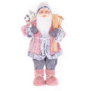 MagicHome karácsonyi dekoráció, Mikulás, 46 cm
