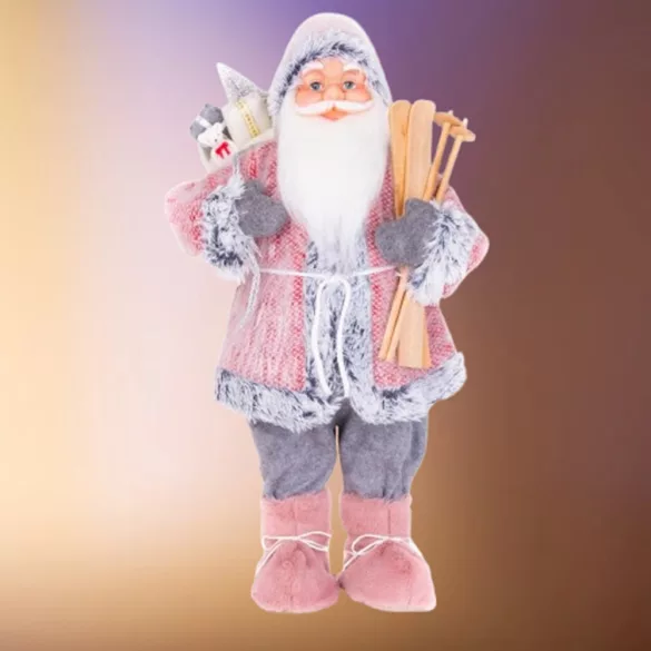 MagicHome karácsonyi dekoráció, Mikulás, 46 cm
