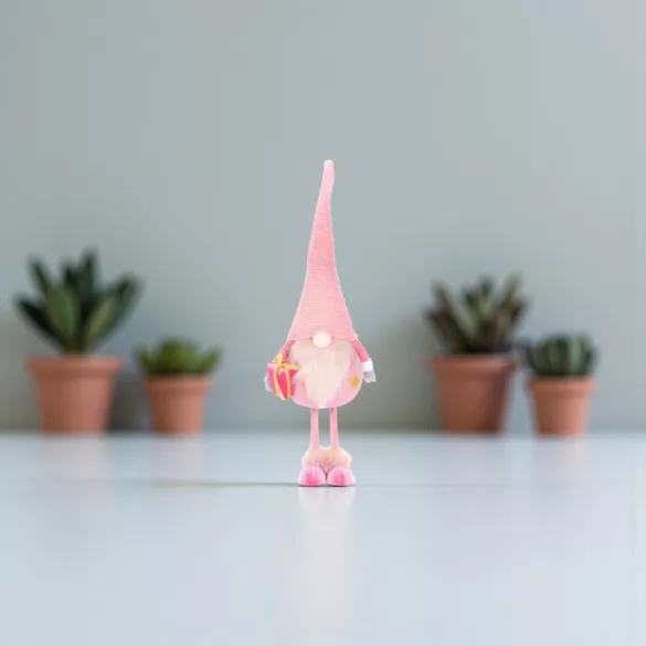 MagicHome karácsonyi dekoráció, Manó, 56 cm