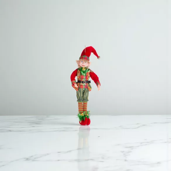 MagicHome karácsonyi dekoráció, Manó, 46 cm, felfüggeszthető