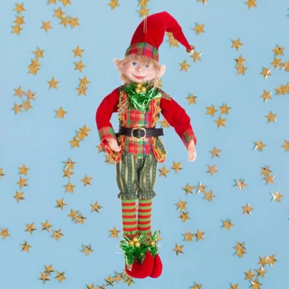 MagicHome karácsonyi dekoráció, Manó, 46 cm, felfüggeszthető