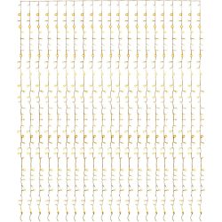   Fényfüggöny, MagicHome Vianoce, 160 LED, 1,5 x 2 m, melegfehér, IP44 kültéri, 8 fényprogram, időzítő és memória, 5 m tápkábel