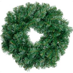 MagicHome Vianoce koszorú, természetes, 45 cm, 100 ág