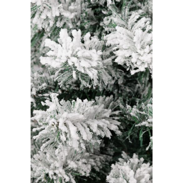 MagicHome Snowy műfenyő jutában, havas, 60 cm