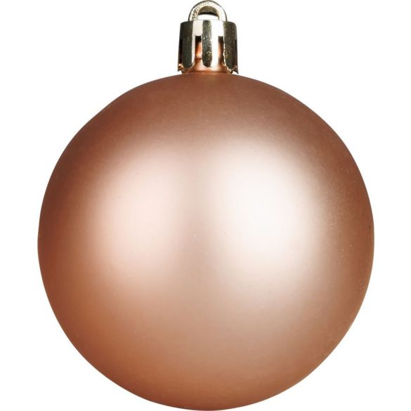 MagicHome karácsonyi gömb szett, 65 db, rózsaarany, mix, karácsonyfára