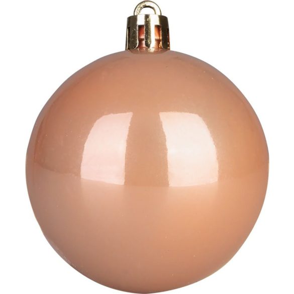 MagicHome karácsonyi gömb szett, 65 db, rózsaarany, mix, karácsonyfára