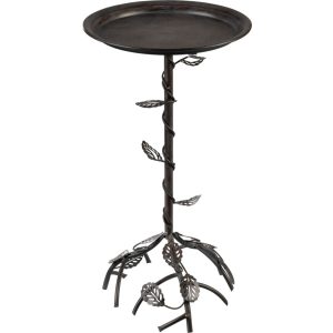 Kerti dekoráció, MagicHome Mecco, madáretető, 27 x 27 x 56 cm, fém