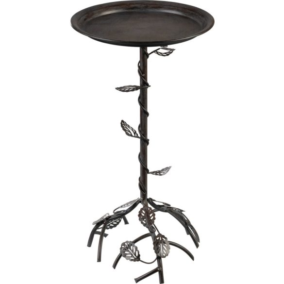 Kerti dekoráció, MagicHome Mecco, madáretető, 27 x 27 x 56 cm, fém