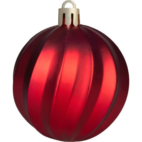 MagicHome karácsonyi gömb készlet, 39 db, piros, mix, karácsonyfára