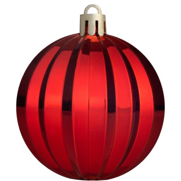 MagicHome karácsonyi gömb készlet, 39 db, piros, mix, karácsonyfára