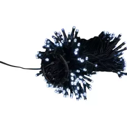   LED fényfüzér, MagicHome Vianoce, 216 LED, 1,8 m, hidegfehér, 8 fényprogram, beltéri/kültéri, függőleges elrendezés