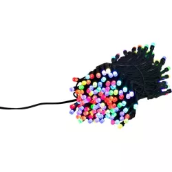   LED fényfüzér, MagicHome Vianoce, 200 LED, 17 m, vegyes színek, IP44, beltéri/kültéri