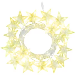   Fényfüggöny, MagicHome Vianoce, csillagokkal, 3 m, 142 LED, melegfehér, 8 fényprogram, IP44, beltéri/kültéri
