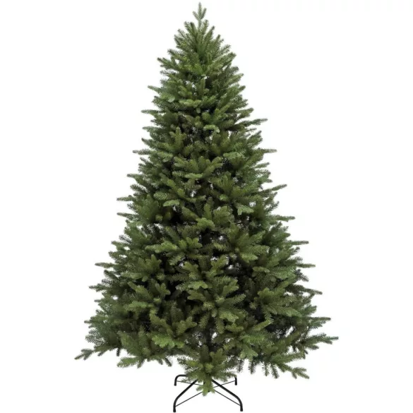 Műfenyő, MagicHome Vianoce Royal, zöld, 210 cm, extra sűrű, 3D+2D ágkialakítás, természetes hatású