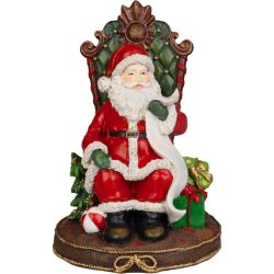 MagicHome karácsonyi dekoráció, Mikulás, 14 x 14 x 20 cm