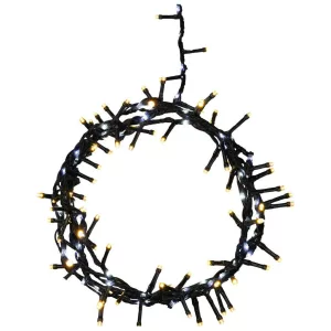 LED fényfüzér, MagicHome Vianoce, 550 LED, 12,45 m, vegyes színek, egyszerű világítás, IP44, beltéri/kültéri