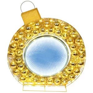 Karácsonyi díszvilágítás, MagicHome Vianoce, 3D Gömb, 160 LED, 80 x 8 x 90 cm, vegyes színek, IP44, beltéri/kültéri