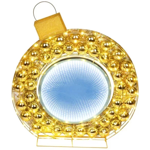 Karácsonyi díszvilágítás, MagicHome Vianoce, 3D Gömb, 160 LED, 80 x 8 x 90 cm, vegyes színek, IP44, beltéri/kültéri