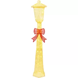   Karácsonyi díszvilágítás, MagicHome Vianoce, utcai lámpa, 110 LED, magasság: 150 cm, melegfehér, IP44, beltéri/kültéri, 2 világítási mód