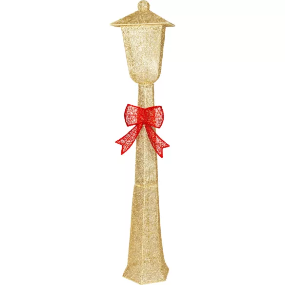 Karácsonyi díszvilágítás, MagicHome Vianoce, utcai lámpa, 110 LED, magasság: 150 cm, melegfehér, IP44, beltéri/kültéri, 2 világítási mód
