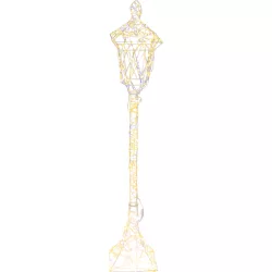   Karácsonyi díszvilágítás, MagicHome Vianoce, utcai lámpa, 600 LED, magasság: 118 cm, vegyes színek, IP44, beltéri/kültéri