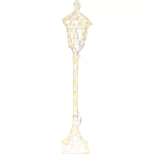 Karácsonyi díszvilágítás, MagicHome Vianoce, utcai lámpa, 600 LED, magasság: 118 cm, vegyes színek, IP44, beltéri/kültéri