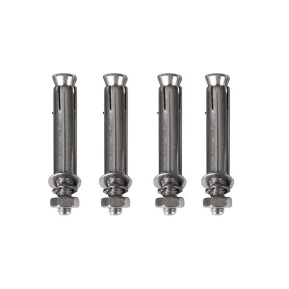 Függőfotel mennyezeti szerelőkészlet, Neo-Sport Kokon, 1,3 m, acél mennyezeti tartó, 4 db táguló dübel, erős kötél, egyszerű szerelés