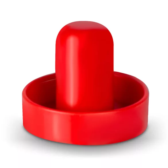 Léghoki ütő és korong szett, Neo-Sport Air Hockey, 2 db ütő 4,5 x 5 cm filc alátétekkel, 6 db korong 3,2 cm