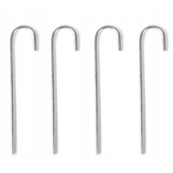 Visszapattanó futball edzőkapu, Neo-Sport, 120 x 120 cm, zöld keret, fekete PE háló, fém váz, időjárásálló, 4 db rögzítő