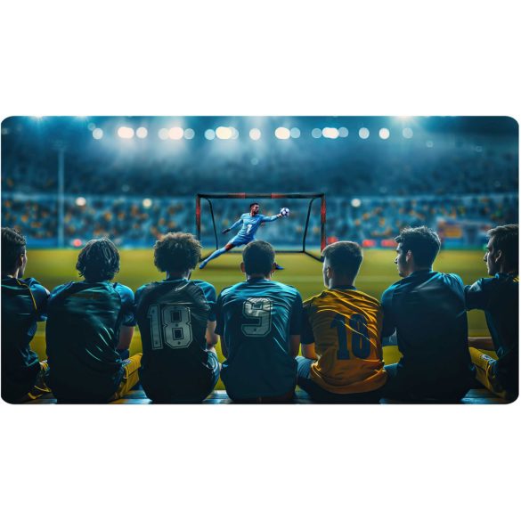 Futballkapu, Neo-Sport NS-473, 300 x 200 x 120 cm, fekete-piros, fekete PE háló, fém váz, időjárásálló, keretvédő fedéllel, szerszám nélkül összeszerelhető