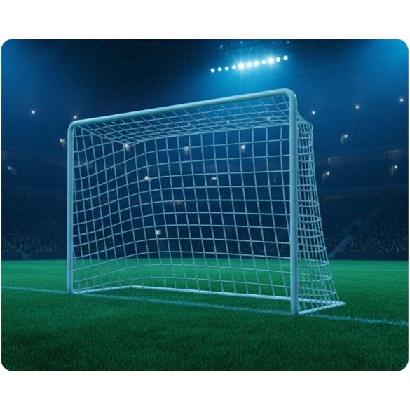 Futballkapu, Neo-Sport NS-485, 183 x 122 x 61 cm, fehér keret, fehér PE háló, fém váz, időjárásálló, 4 db rögzítő, szerszám nélkül összeszerelhető