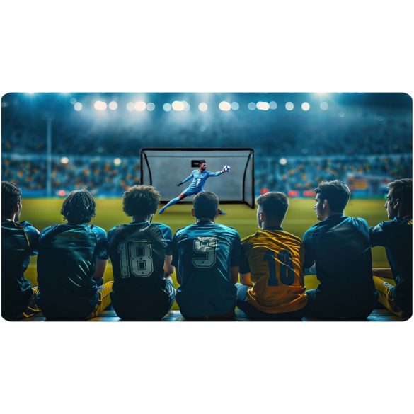 Futballkapu, Neo-Sport NS-487, 180 x 120 x 60 cm, fekete keret, fekete PE háló, fém váz, időjárásálló, keretvédő fedéllel, szerszám nélkül összeszerelhető
