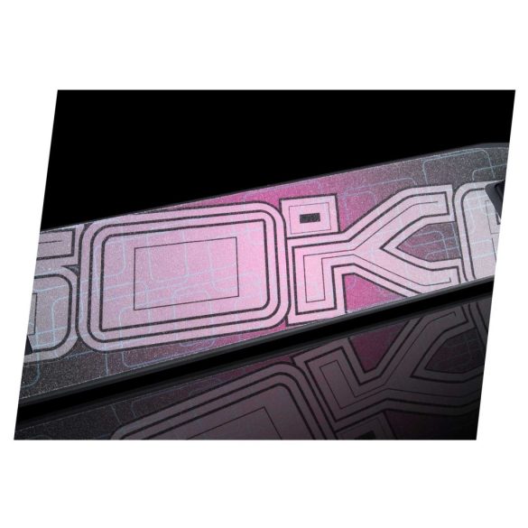 Kaszkadőr roller, SOKE GO!, rózsaszín, 82 cm, 10 cm 88A PU kerekek, ABEC-9 csapágy, rugalmas sárvédőfék, alumínium fellépő