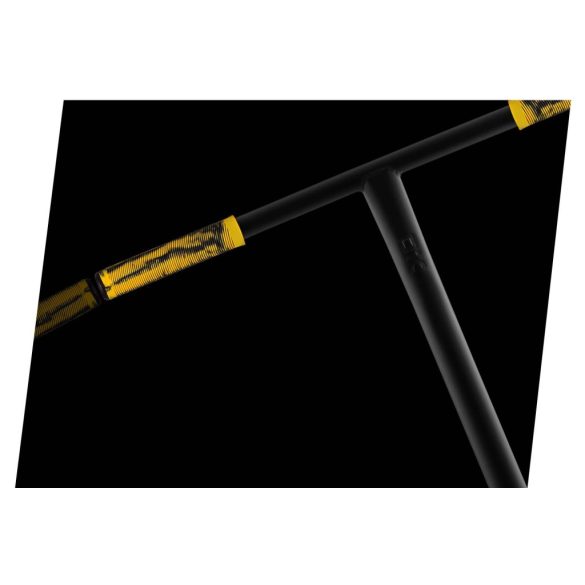 Kaszkadőr roller, SOKE EVO Street, arany, 85 cm, 10 cm 88A PU kerekek, ABEC-9 csapágy, Flex Fender fék, T kormány, max. 100 kg