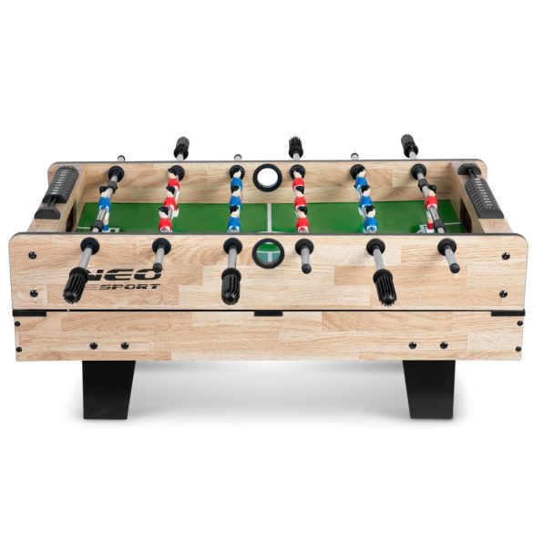 Multifunkciós játékasztal, Neo-Sport NS-800, 4 az 1-ben, 80 × 43 × 30 cm, csocsó, pingpong, léghoki és biliárd, teljes kiegészítőkkel