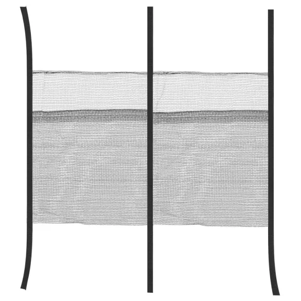 Trambulin cipőtartó háló, Neo-Sport 1861, 84 × 50 cm, 45 cm-es rögzítőpántokkal, univerzális, cipőknek, telefonnak, apróságoknak