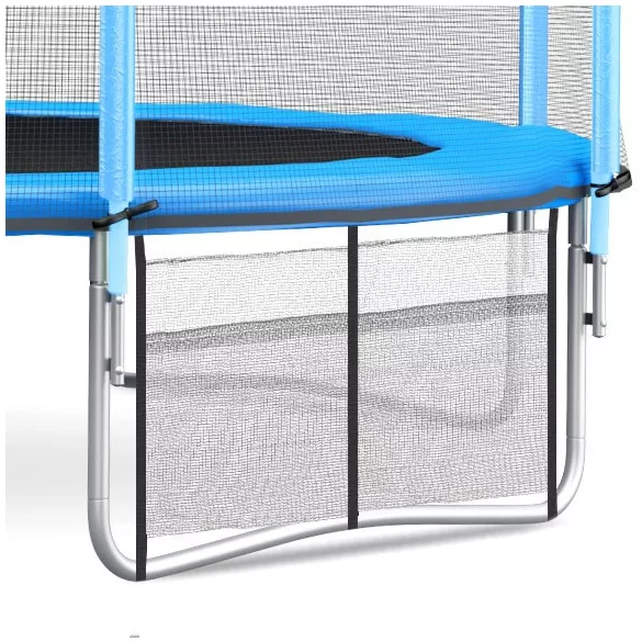 Trambulin cipőtartó háló, Neo-Sport 1861, 84 × 50 cm, 45 cm-es rögzítőpántokkal, univerzális, cipőknek, telefonnak, apróságoknak