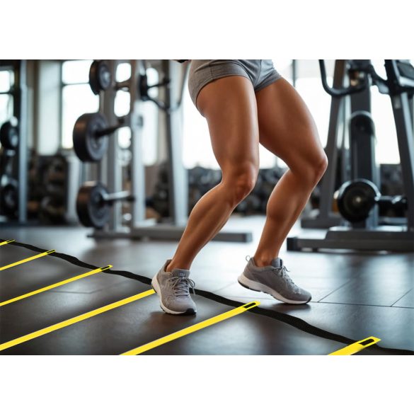 Koordinációs létra, Neo-Sport NS-967, 600 cm, agilitásfejlesztő, gyorsasági és lábmunkagyakorlatokhoz