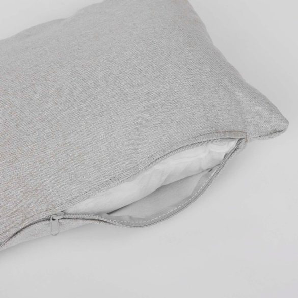 Lábtartós fotel, Sofotel Norse, világosszürke, lábtartóval, füles kialakítás, kárpitozott, bükkfa, filccel alábélelt lábak, levehető huzatú párna, skandináv stílus