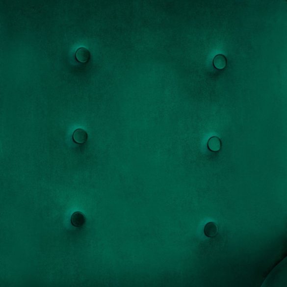 Lábtartós fotel, Sofotel Norse, zöld, lábtartóval, füles kialakítás, kárpitozott, bükkfa, filccel alábélelt lábak, levehető huzatú párna, skandináv stílus