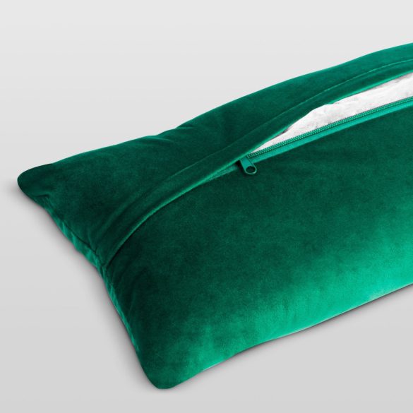 Lábtartós fotel, Sofotel Norse, zöld, lábtartóval, füles kialakítás, kárpitozott, bükkfa, filccel alábélelt lábak, levehető huzatú párna, skandináv stílus