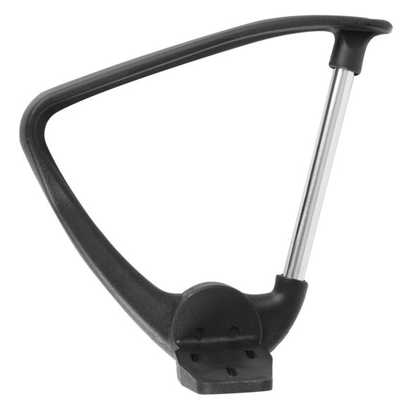 Szék karfa, Sofotel Sydney típushoz, 2 db, fekete, tartós műanyag, univerzális méret, csavarok nélkül