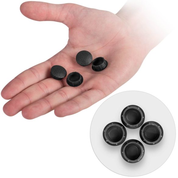 Szék karfa, Sofotel Porto típushoz, 2 db, bézs, tartós műanyag, univerzális méret, 8 db takarókupakkal, csavarok nélkül