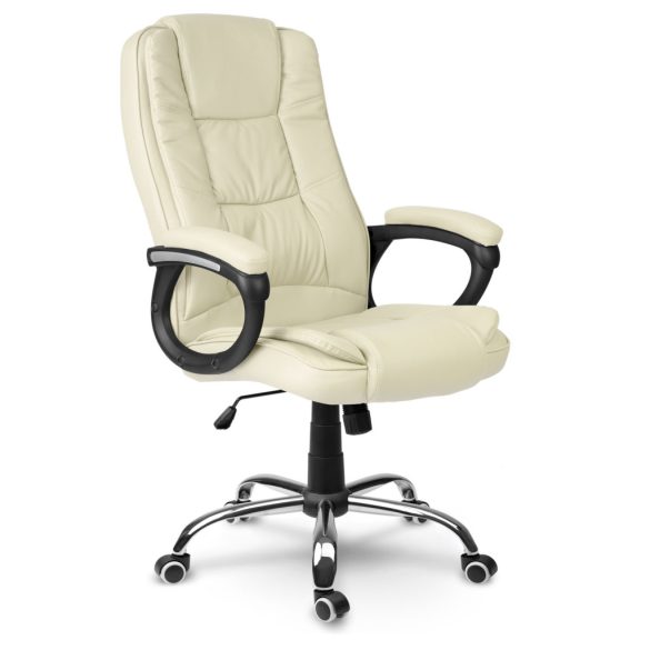 Szék karfa, Sofotel Porto típushoz, 2 db, bézs, tartós műanyag, univerzális méret, 8 db takarókupakkal, csavarok nélkül