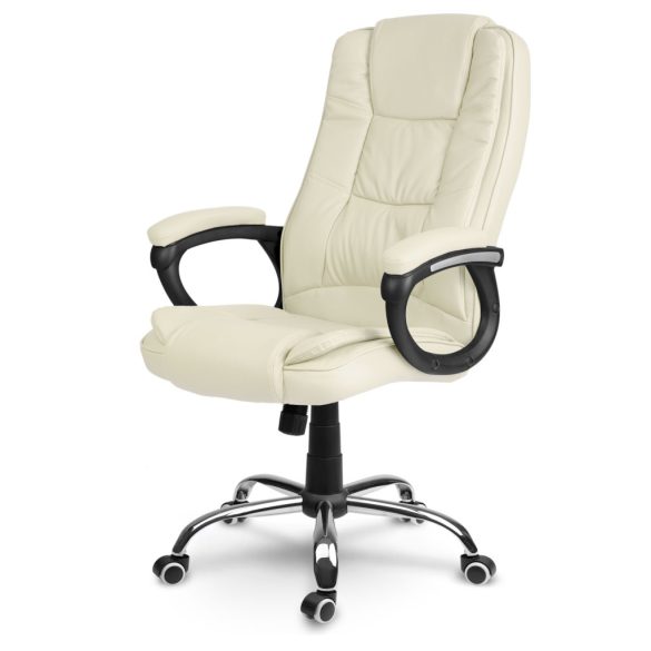 Szék karfa, Sofotel Porto típushoz, 2 db, bézs, tartós műanyag, univerzális méret, 8 db takarókupakkal, csavarok nélkül