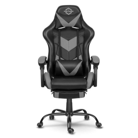 Szék karfa, Sofotel Cerber típushoz, 2 db, szürke, tartós műanyag, univerzális méret, csavarok nélkül